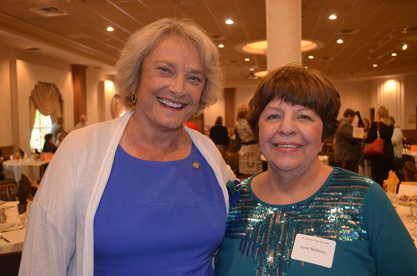 Senator Nancy Deter and Lynn Robbins