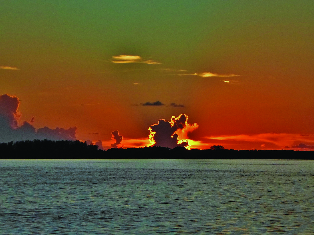 Doreen Steinhauser submitted this sunset photo, taken in Bradenton.