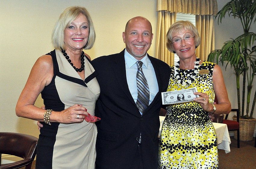 Chris Sancin, featured speaker John Nicolosi and Joan Campo-Liga