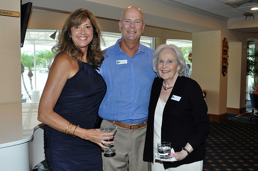 Rene and Mayson Brooks with Margaret Ferguson