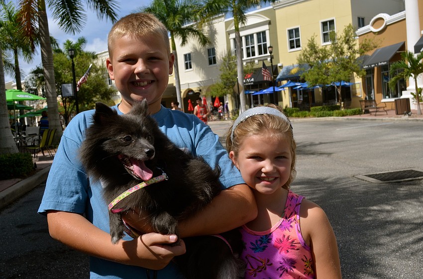 Dylan and Britney Peterson enjoy time with Coco.