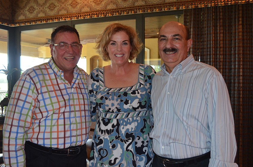 Lou Marrinaccio with Kimberly and Joe Miele