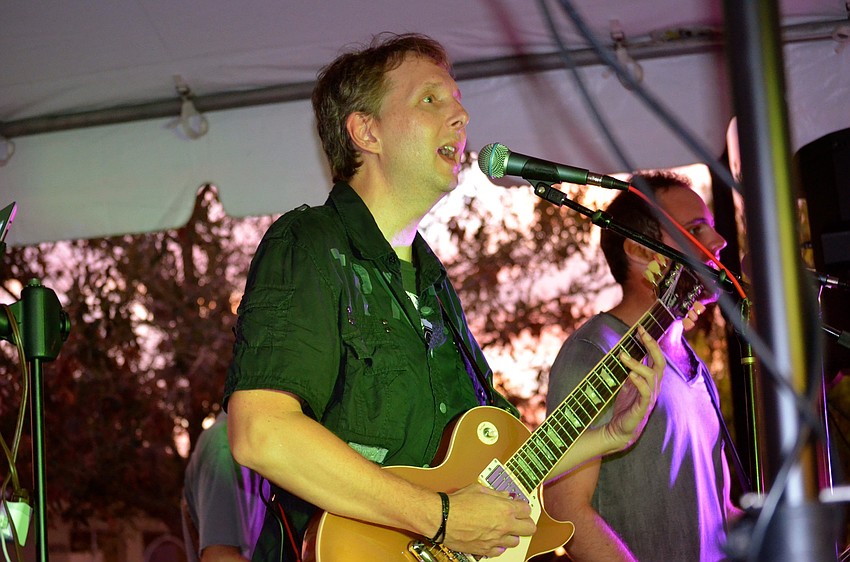 Dave Glaser plays guitar in the band Renegade.