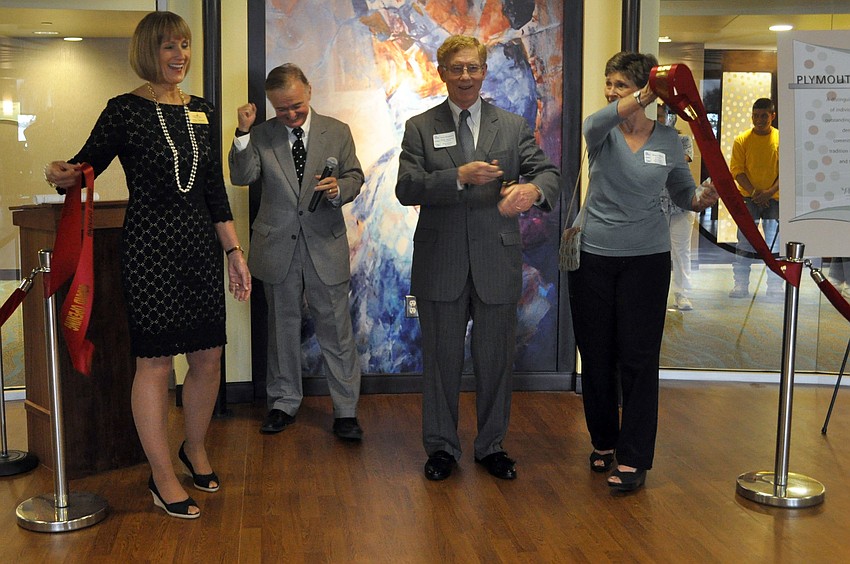 Tena Wilson, Harry Hobson, Tom Hopkins and Mary Allyn