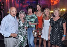 Carl and Mary Burst, Marcia Hoodwin, Lisa Driscoll, Amy Warren and Erin Flynn