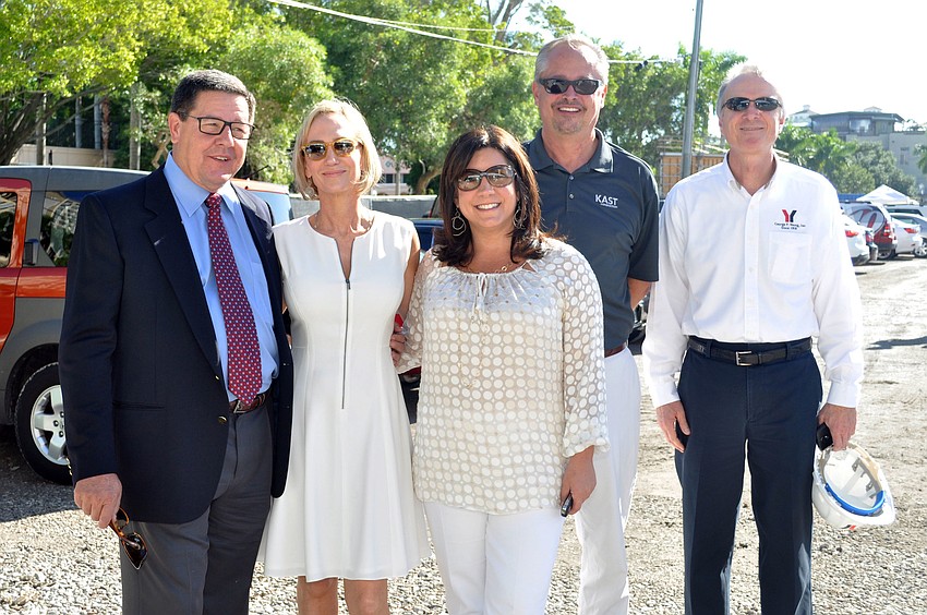 Tom Heatherman, Lisa Morris, Georgia Kopelousos, Hank Stringer and Mark Adler