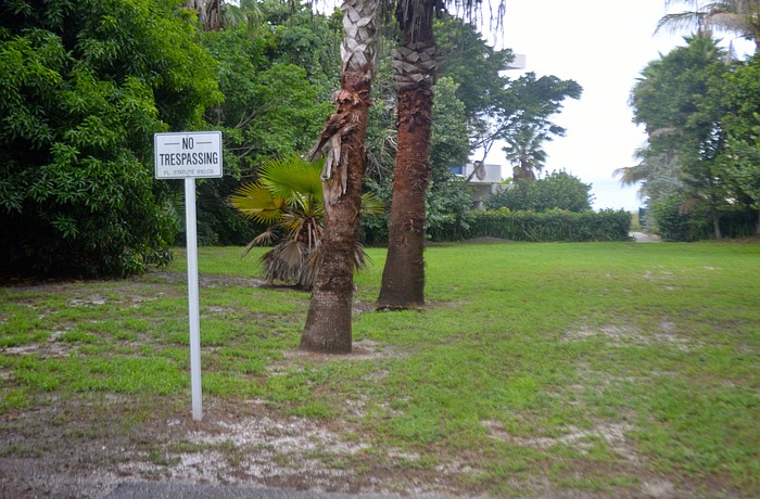The 3.81-acre vacant parcel at 5810 Gulf of Mexico Drive is designated as open space. Photo by Caleb Motsinger