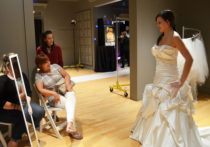 Bride Jessica Sweeney was searching for a gown that fit her taste and budget.