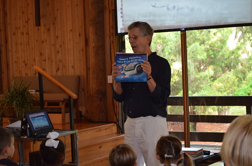 Local childrenâ€™s books author Howard Binkow presents his series on the adventures of his character Howard B. Wigglebottom.