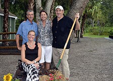 Jose Torres, Sarah Morgan and Kathy and Dr. Jim Demler