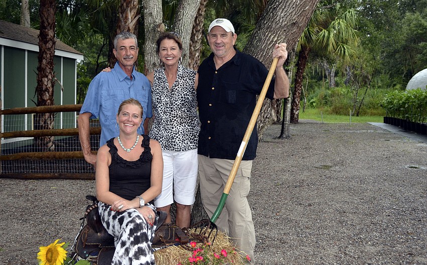 Jose Torres, Sarah Morgan and Kathy and Dr. Jim Demler