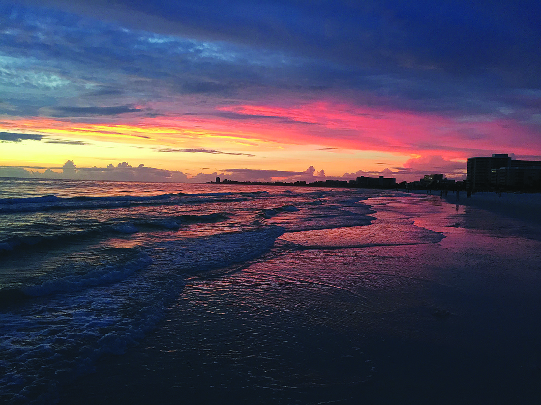 Shawn Chaney submitted this sunset photo, taken at Crescent Beach on Siesta Key.
