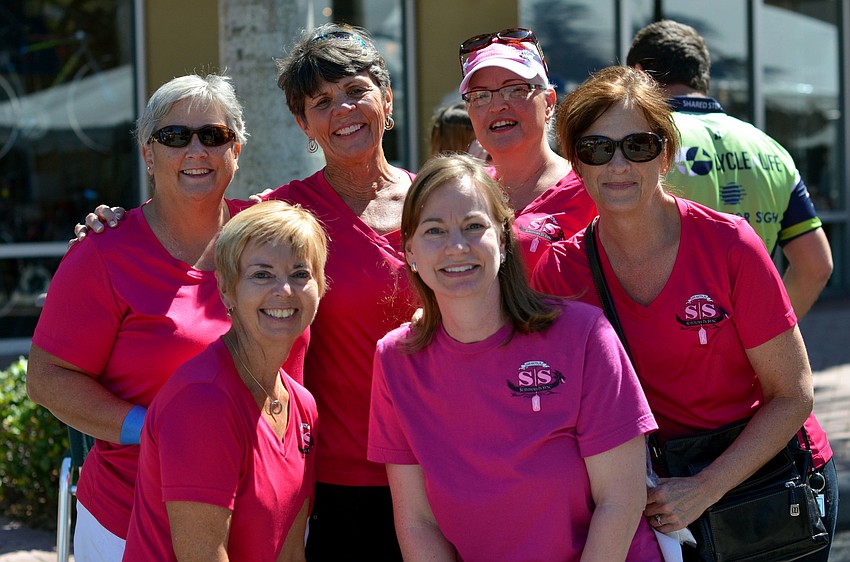 Chris Campbell, Pat Vanstedum, Dana Bauer, Sherry Cushing, Lisa Edwing and Mary Grandpre