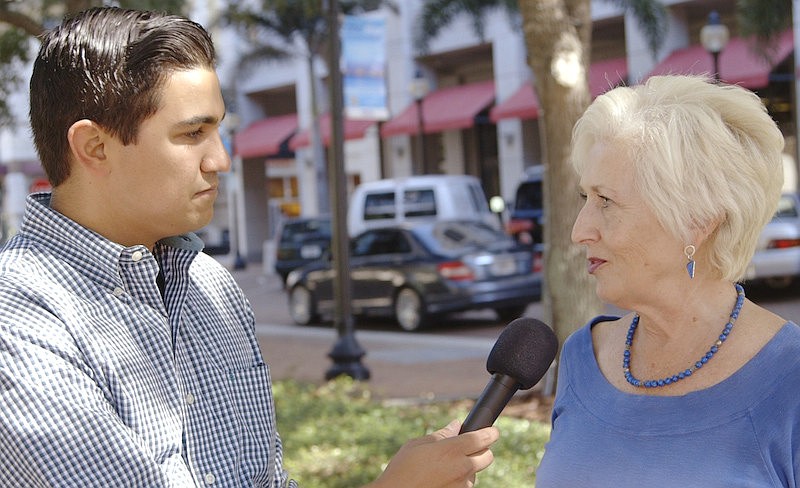 Downtown resident Terry Kees says she is excited about plans for the Sarasota Farmers Market to expand into Wednesday.