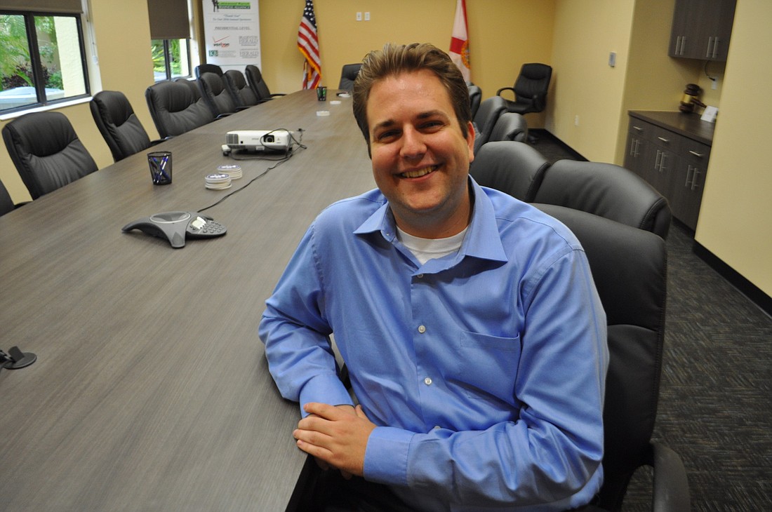 Dan Sidler, the Lakewood Ranch Business Alliance's new director of communications and marketing, was born and raised in Switzerland and now has dual citizenship. He is also fluent in German. Photo by Pam Eubanks