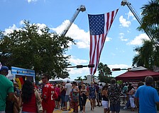 Part of Osprey Ave. was closed off Saturday for the 15th Annual Firehouse Chili Cook hosted by Mortonâ€™s Gourmet Market.