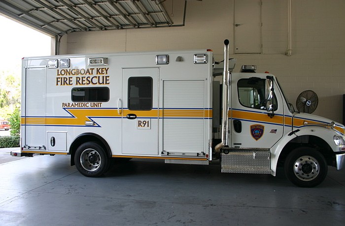 Longboat Key Fire Rescue has 33 uniformed personnel divided into three shifts.