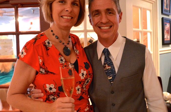Owner Michael Garey and his wife, Catherine Garey