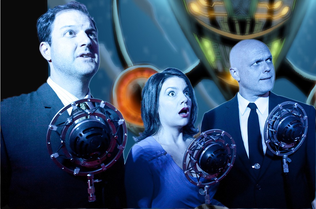 "Intergalactic Nemesis: Book One: Target Earth" runs through Oct. 18, at Mertz Theatre.