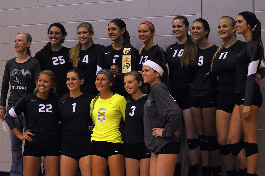 The Lakewood Ranch High volleyball team captured its fourth-consecutive district title with a 3-0 victory over Sarasota in the Class 7A-District 10 championship Oct. 23.