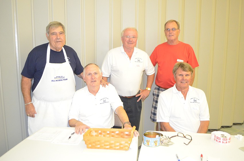 Joe Zambino, Ken Simpson, President Dave Carter, Don Prola and Jim McGuire