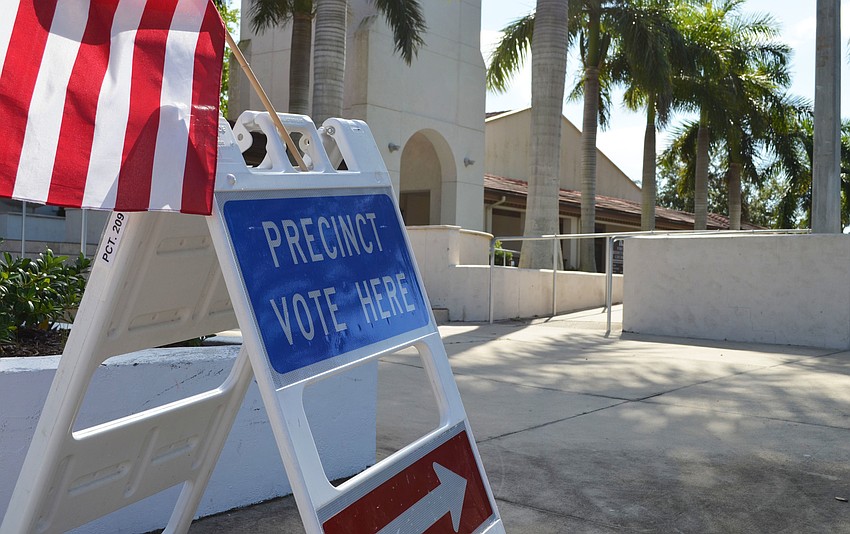 Voters turned out in multiple precincts in Sarasota and Siesta Key.