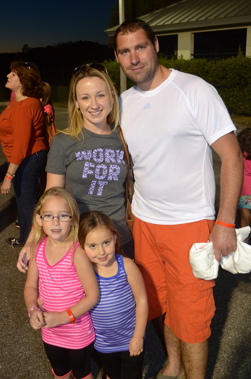 The Mugford family â€” Stacey, Adam, Rachel and Emma.