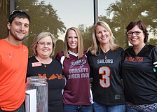 Ken Middleton, Alicia Wheeler, Heather Clark, Sandy Thirion and Anita Barnes.