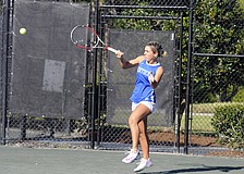 Lakewood Ranch resident Taylor Lederman returned home to compete in the Lakewood Ranch Intercollegiate Clay Court Classic Presented by First Watch CafÃ© for the first time.