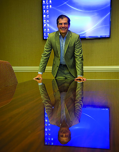 Tom Frost is CEO of Lakewood Ranch-based Datum, an IT firm that supports more than 145,000 employees for clients nationwide. Photo by Lori Sax