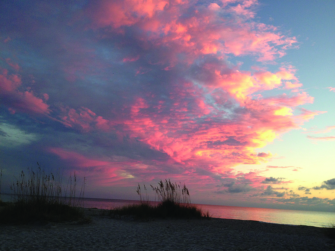 Art Tankersley submitted this sunset photo, taken on Longboat Key.