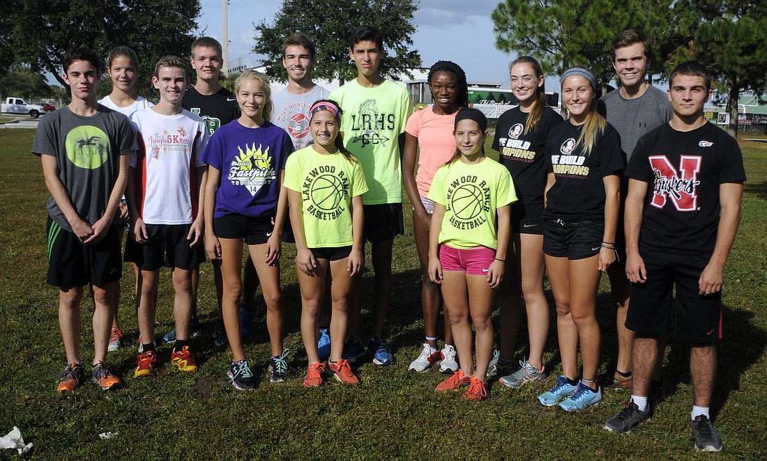 The Lakewood Ranch girls and boys cross-country teams finished third and fourth, respectively, at the Class 3A-Region 3 meet Nov. 7, in Estero.