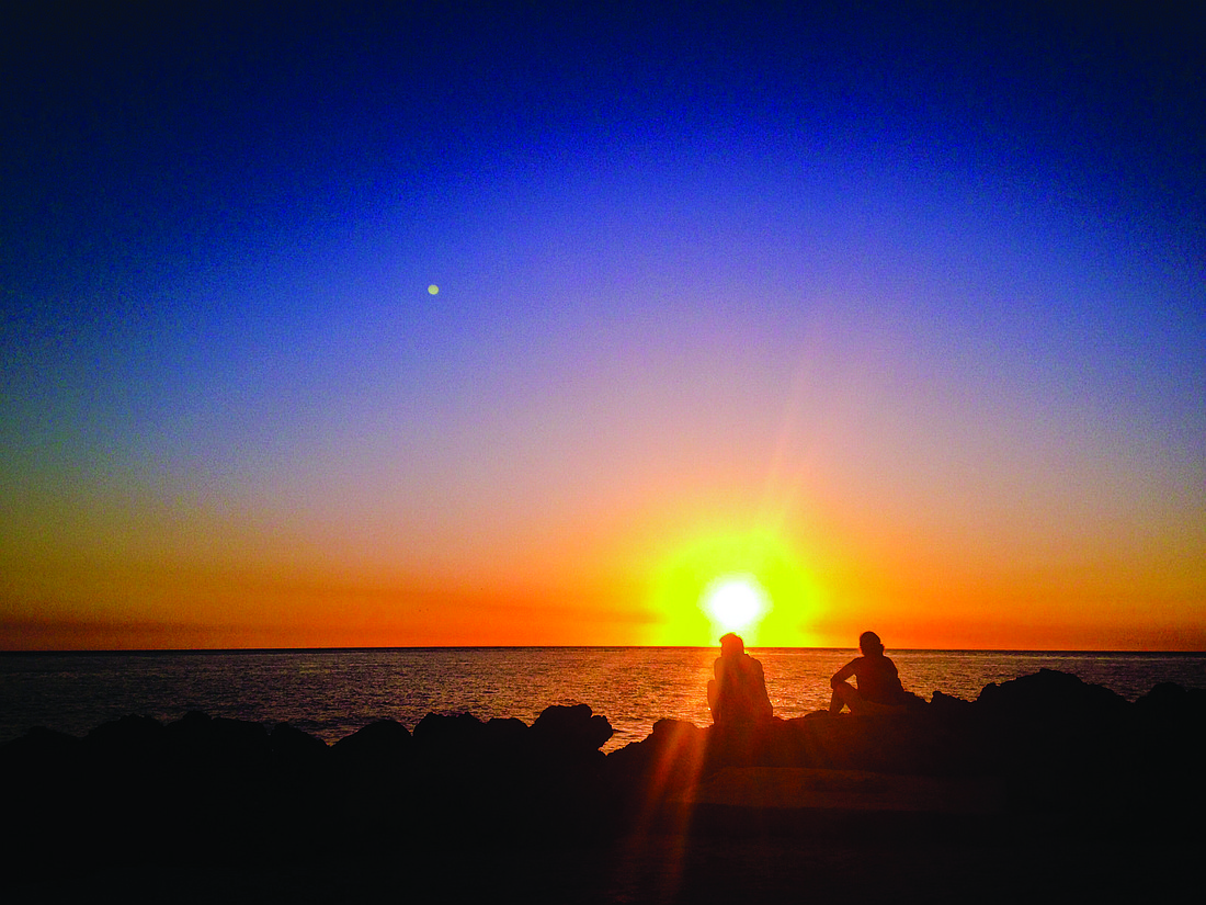 Aaron Puebla submitted this sunset photo, taken on Siesta Key.