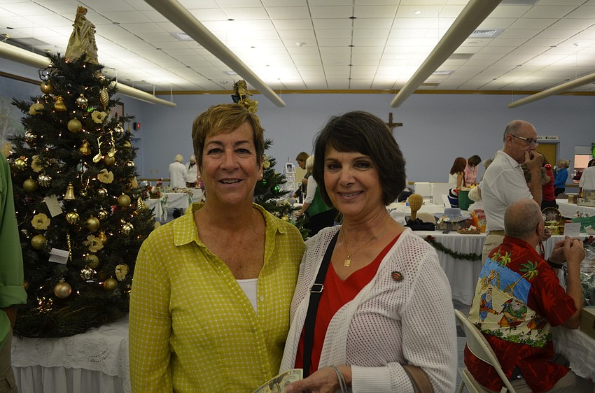 Cathy Landis and Phyllis McGuire