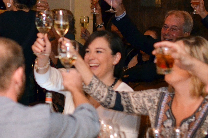 Guests enjoyed an evening of wine paired with dishes created by renowned chefs at the James Beard Celebrity Chef Tour dinner Wednesday, Dec. 3, at Darwinâ€™s on 4th.