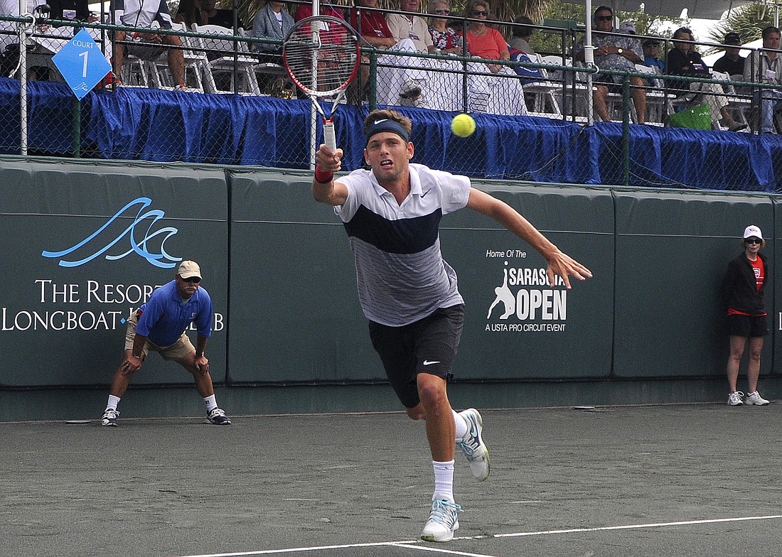 The Sarasota Open draws some of the top names on the Association of Tennis Professionals Tour.