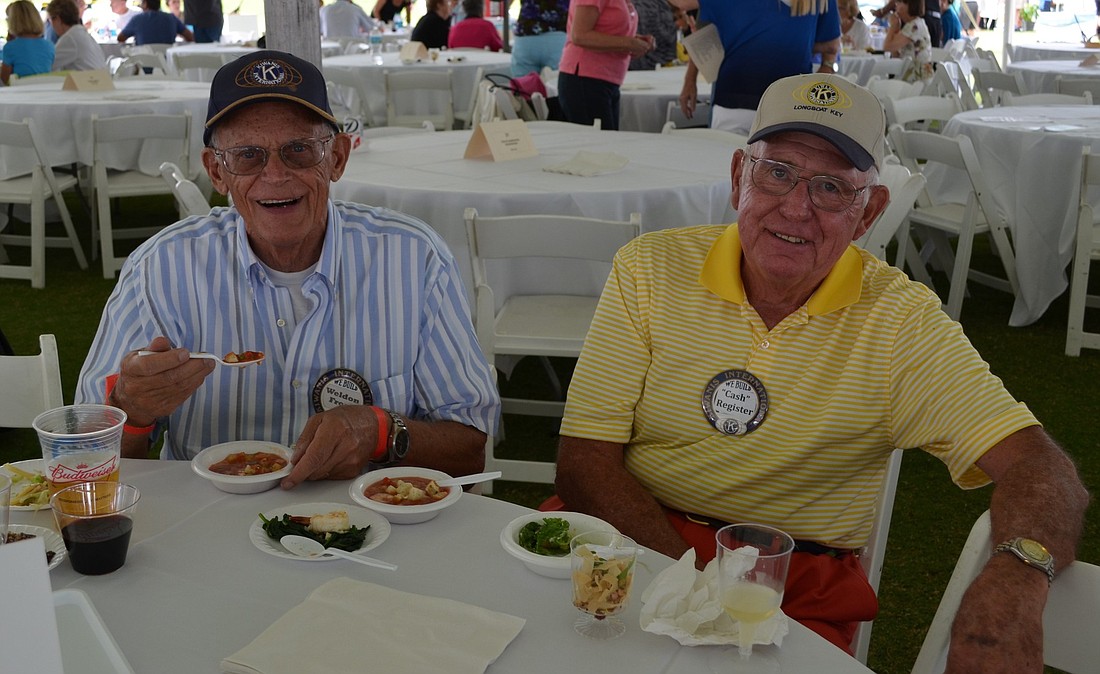 Weldon Frost and Cash Register at the 2013 Longboat Key Gourmet Lawn Party (File photo)
