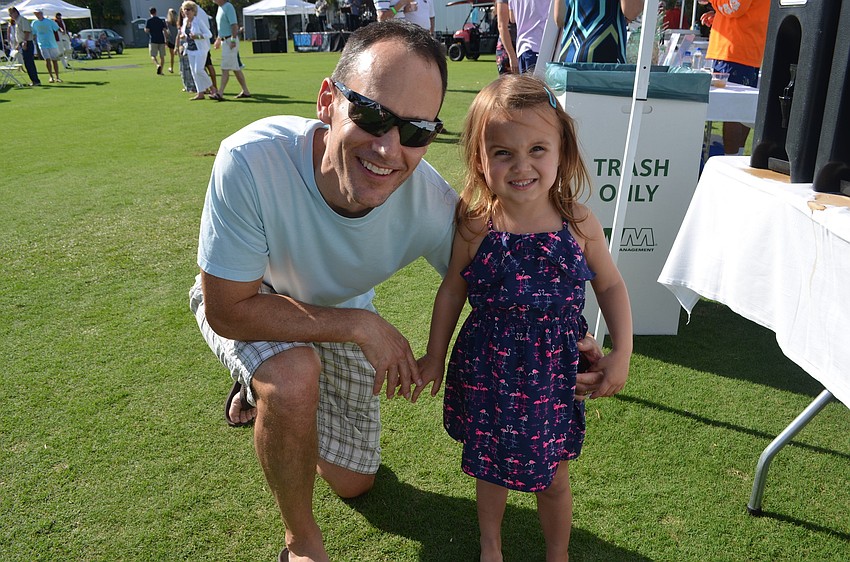Dave Ochsendorf with daughter Jessie, 3