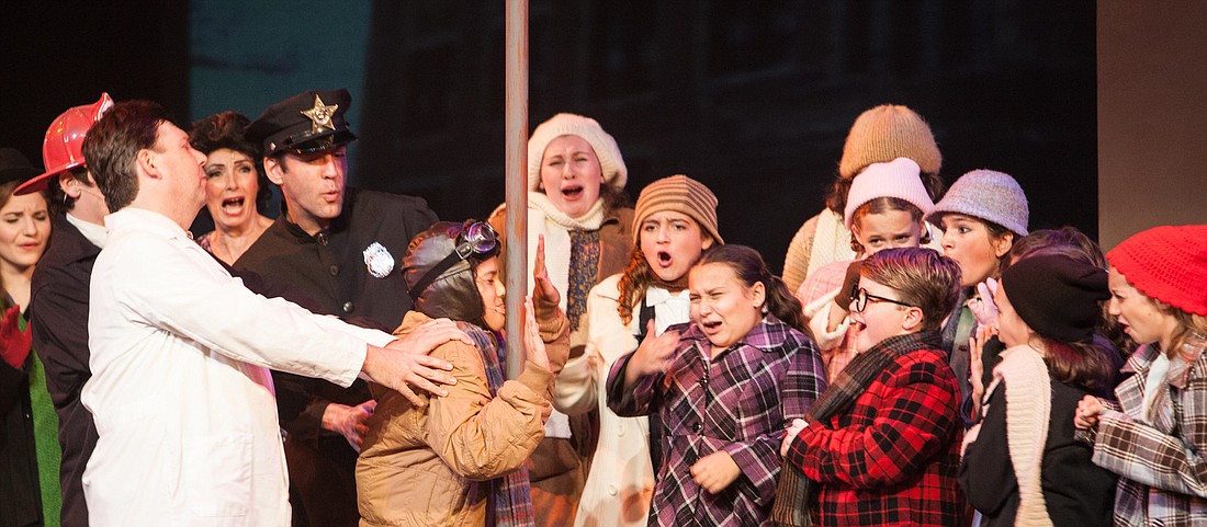 "A Christmas Story: The Musical" runs through Dec. 21, at The Players Theatre.