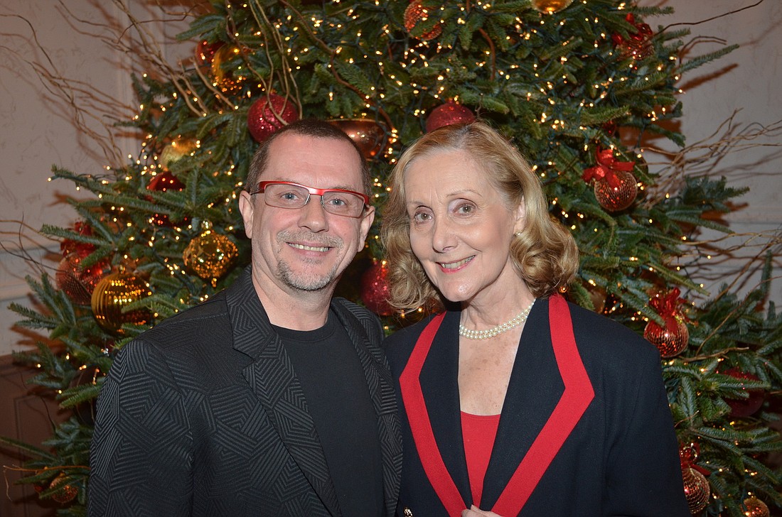 Iain Webb and Margaret Barbieri were honored for their extensive contributions to the Sarasota Ballet