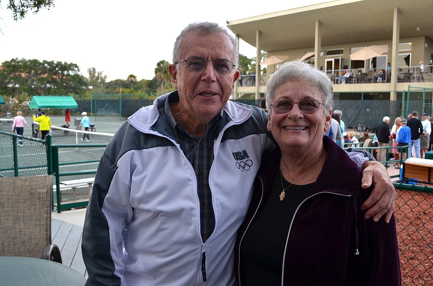 Steve Sills and Beth Smith love watching tennis.