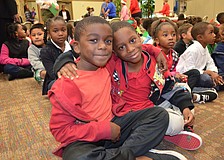 Zyqurrius Rice and Dominique Wilson