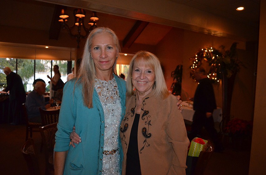 Mary Czernyk, of St. Armands Circle Association and Executive Director Diana Corrigan