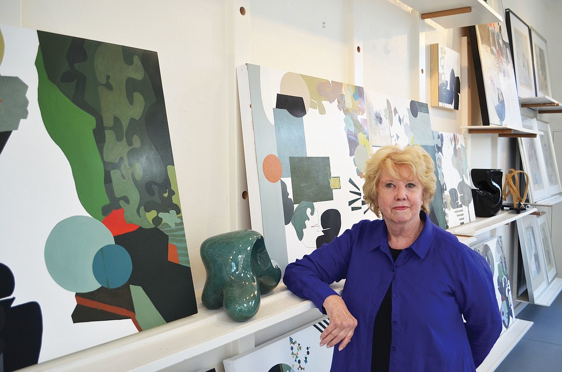Local artist Gay Germain takes comfort in her work after two years of illness and recovery.