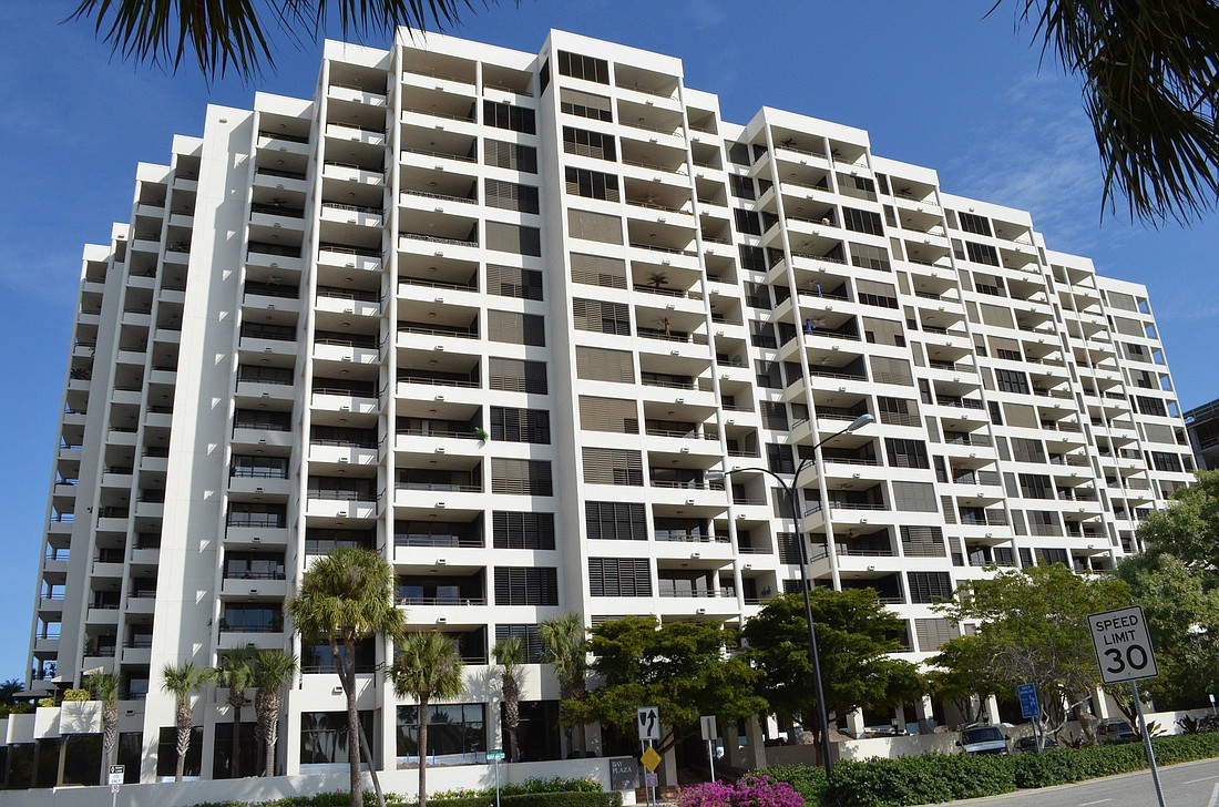 Unit 1403 at Bay Plaza has two bedrooms, two baths, 1,565 square feet of living area and sold for $810,000. File photo