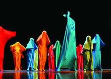 Members of Tara Elementary Schoolâ€™s dance team perform a routine to "Ghostbusters" during a recital at Braden River High School. Dancers from Braden River middle and high schools also performed.