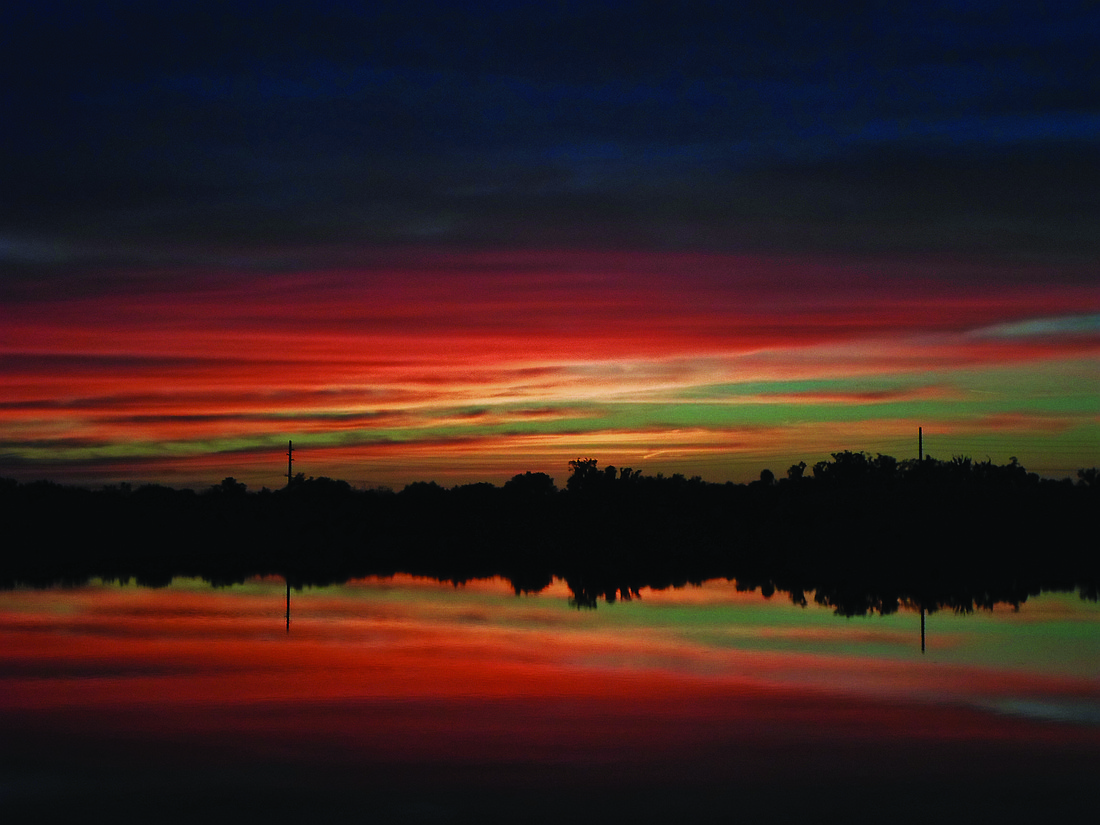 Doreen Steinhauser submitted this sunset photo, taken near Glenn Lakes in Bradenton.