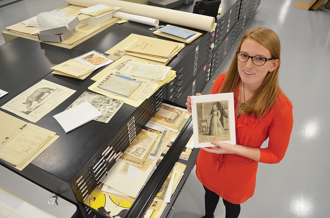 Kelly Zacovic learns something new every day as she combs through the Ringling Archives' massive collection of circus documents and oddities.