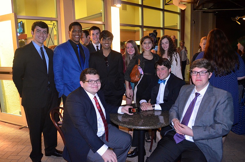 Attendees, such as the film crew behind the film 