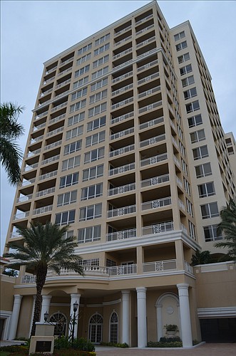 Unit 1501 condominium at 35 Watergate Drive has three bedrooms, three baths and 3,751 square feet of living area. It sold for $3.15 million. File photo